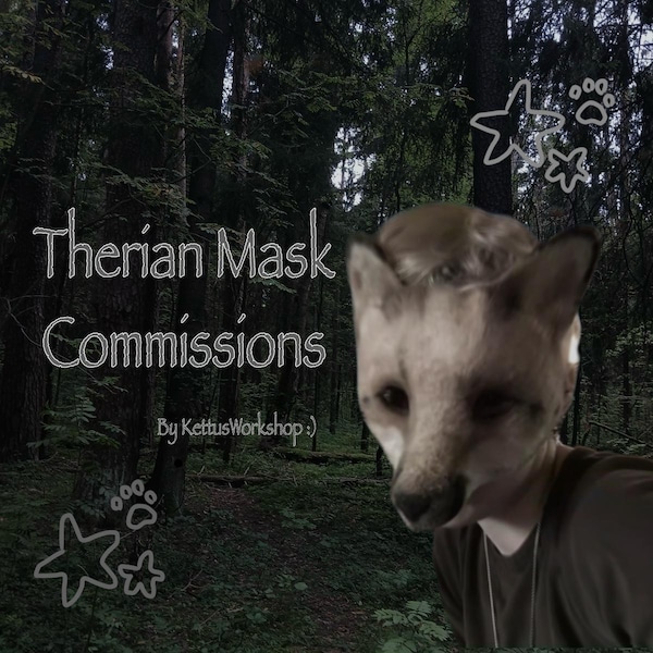 Therian mask commissions!!