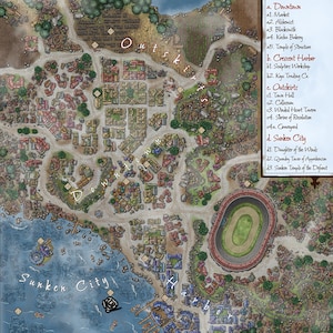 Fantasy City Map Commission (HIATUS)