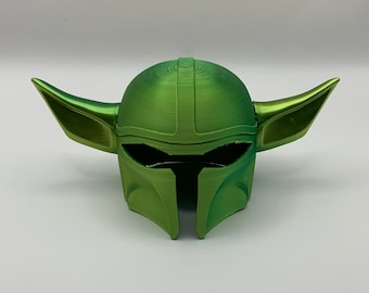 Casco groguloriano adorno mandoloriano grogu
