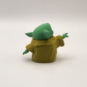 Baby Yoda Grogu Star Wars Tiny figure mini collectors toy image 2