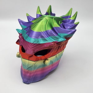 Predator mask rainbow