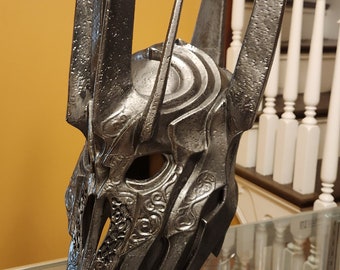Sauron, dark lord replica cosplay / display helmet mask. Durable high quality LOTR prop