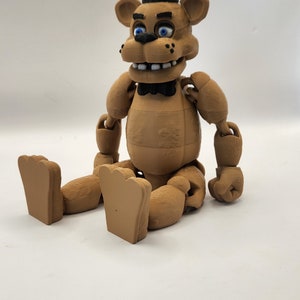 Figura articulada de Freddy Fazbear, Foxy, Bonnie y Chica de FNAF, réplica articulada. Oso Springtrap de Five Nights at Freddy's.