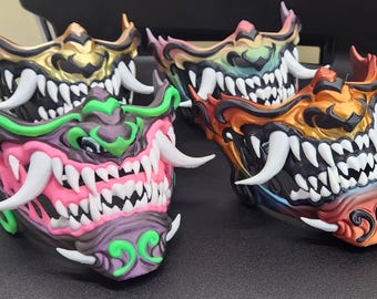 Japanese Yokai Mask / Big Hero Inspired / Wearable Mask - Etsy