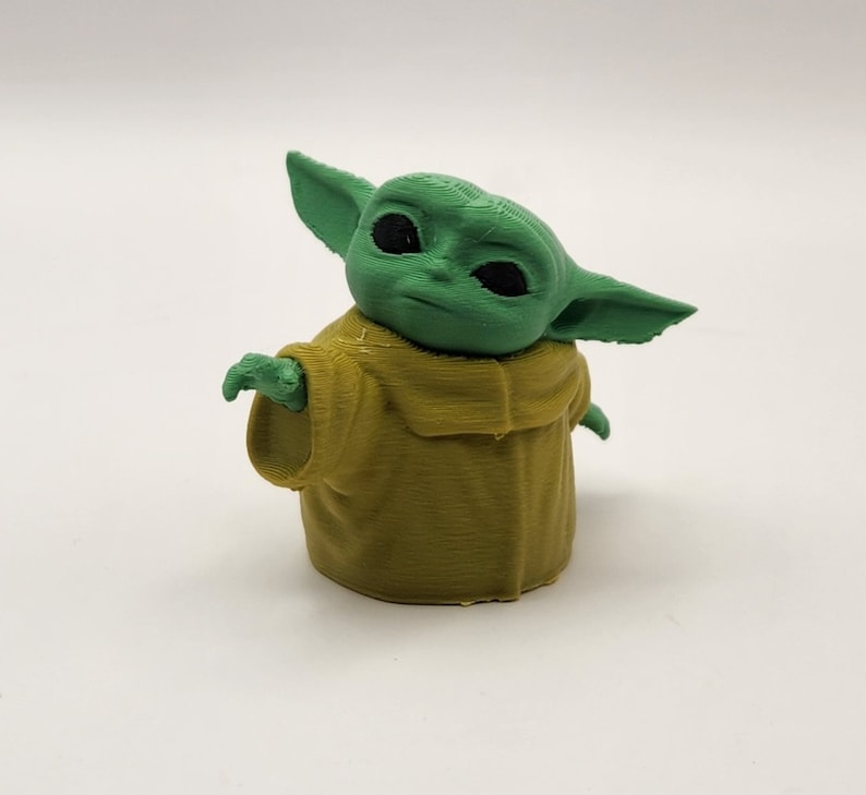 Baby Yoda Grogu Star Wars Tiny figure mini collectors toy image 1