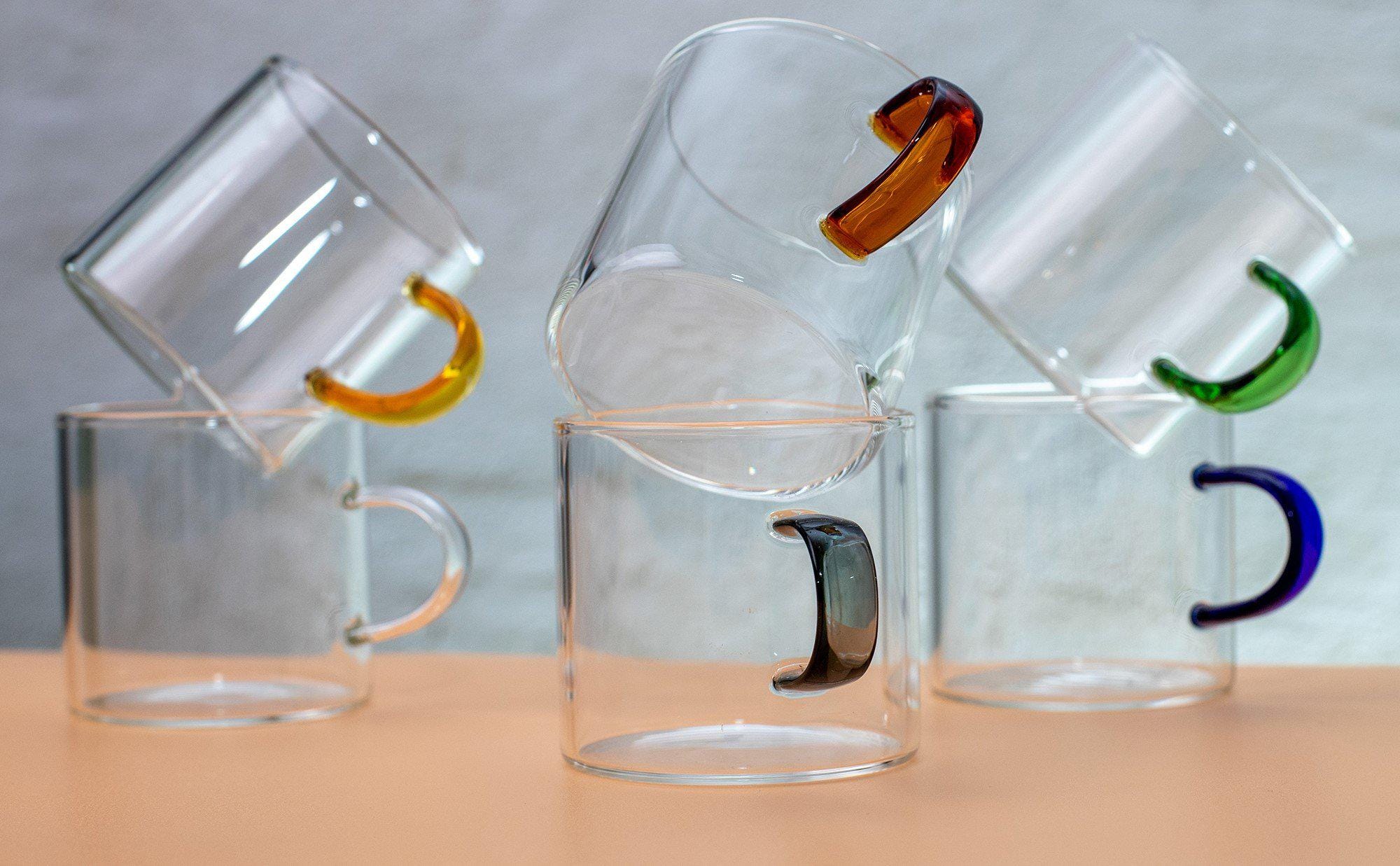 big cups for coffee Large Bubble Glass Cup main image 1