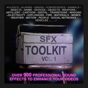 900+ Pro Sound Effects Bundle | Audio Essentials, Video Editing, Content Creation Sounds | PLR, MRR, Resale Rights, Video Sound Effects.