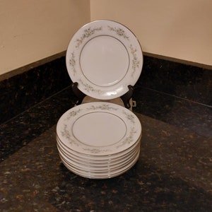 Set of 2-  NORITAKE CONTEMPORARY Fine China &quot;MELISSA&quot; 3080 Bread & Butter Plate 6 3/8&quot; - Philippines