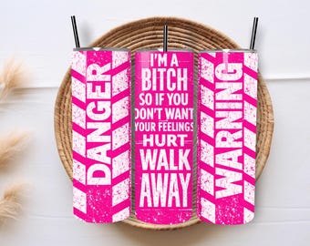 Sarcastic Tumbler Wrap, Sassy Adult Humor PNG Design (Digital Download)