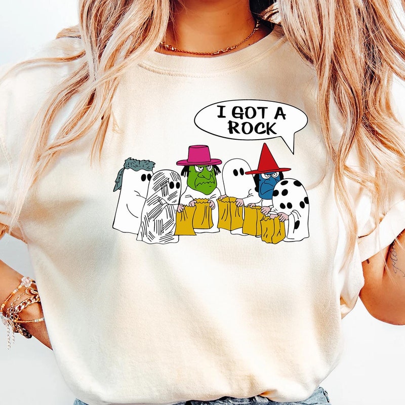 I Got a Rock Trick or Treat Shirt Cool Happy Halloween 2017