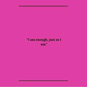 Cartes de visite d'affirmation positive