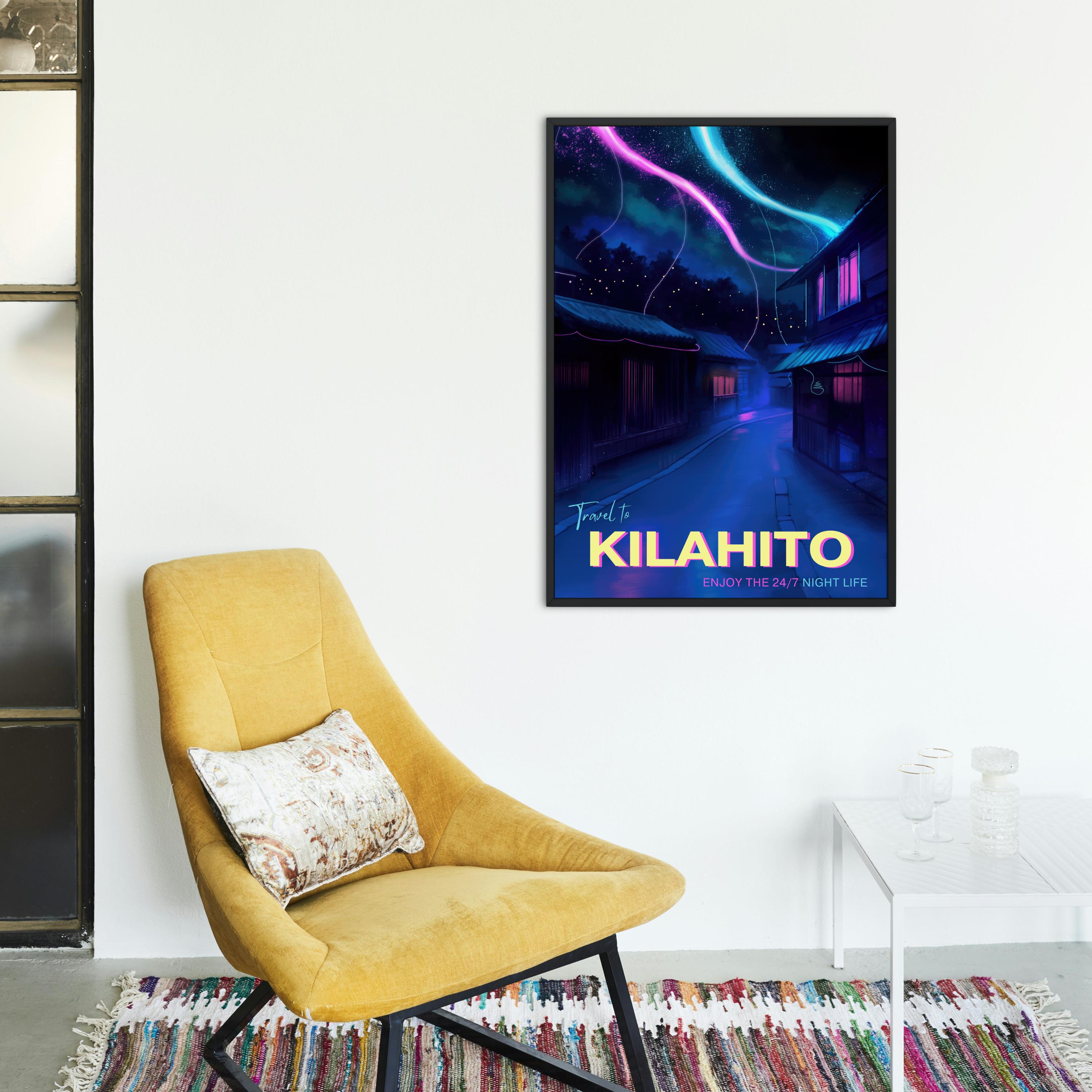 Kilahito Travel Poster, Yumi and the Nightmare Painter Print