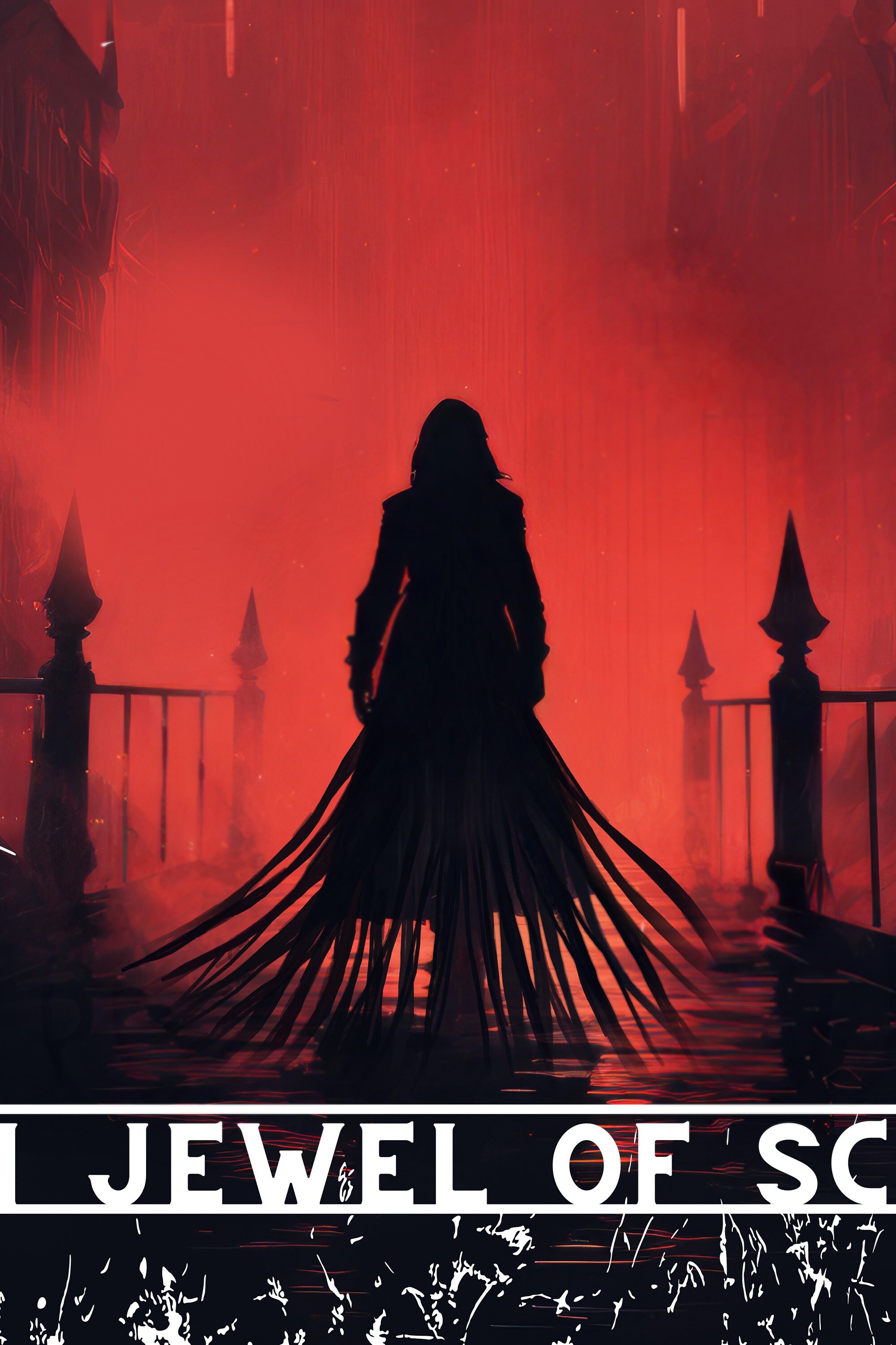 Luthadel Travel Poster, Scadrial, Brandon Sanderson's Mistborn Book 