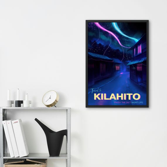 Kilahito Travel Poster, Yumi and the Nightmare Painter Print