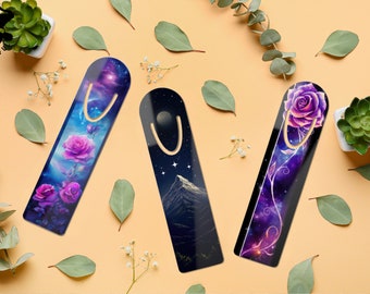 ACOTAR Inspired Metal Bookmark, Feyre & Rhysand, Fantasy Book Accessory, A Court of Thorns and Roses, ACOTAR Fan Merch