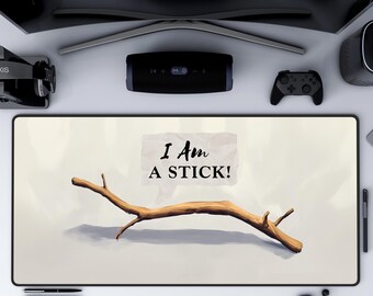 I Am A STICK! Inspired by Pattern Shallan Moment, Cosmere Mouse Pad, Bookish Desk Accessory, Novelty Stick Gift