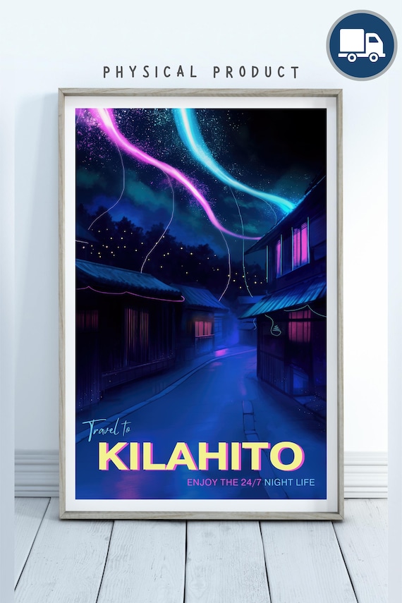 Kilahito Travel Poster, Yumi and the Nightmare Painter Print