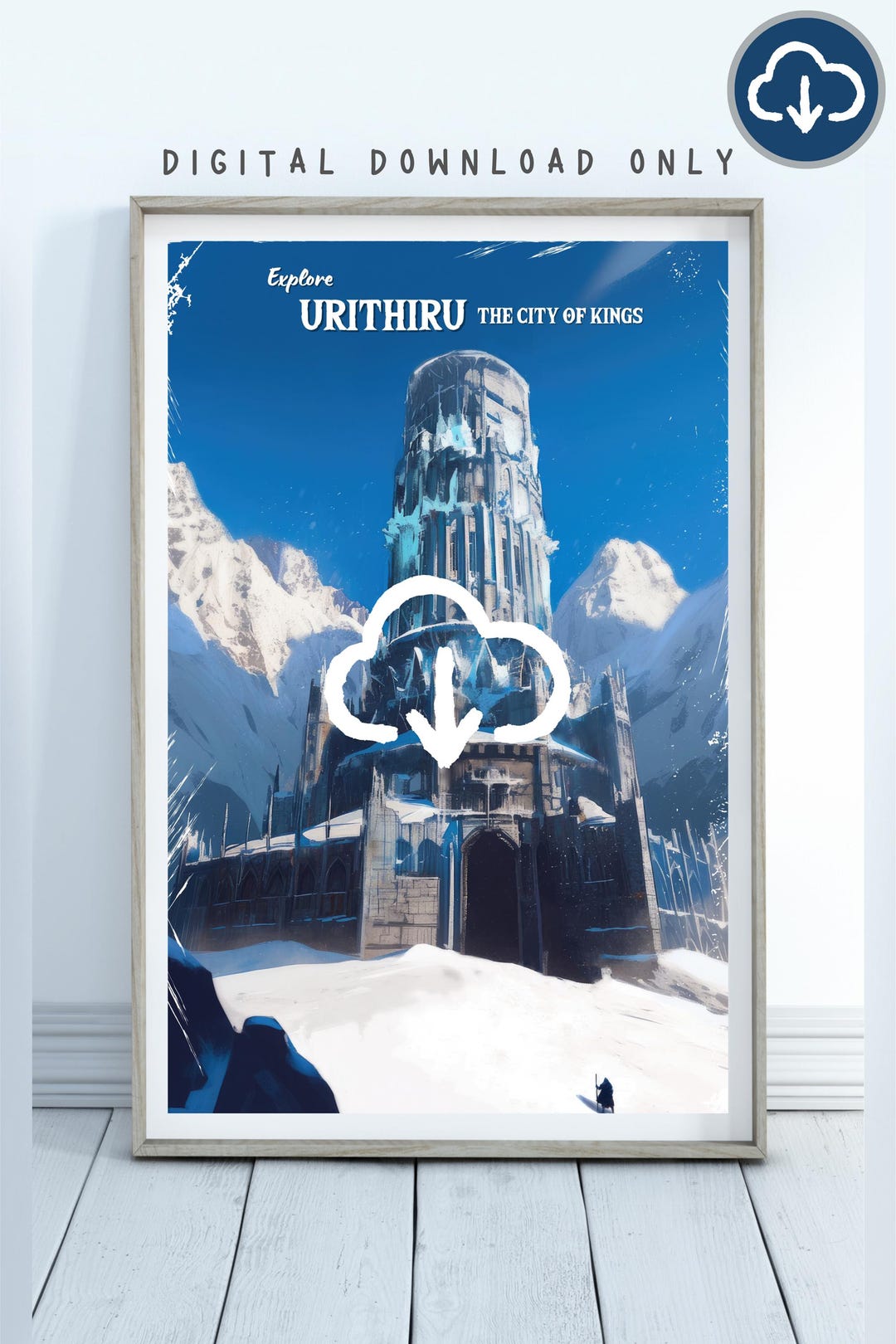 Urithiru Urithiru Travel Poster, the City of Kings, Fantasy Concept Art, Bookish ...