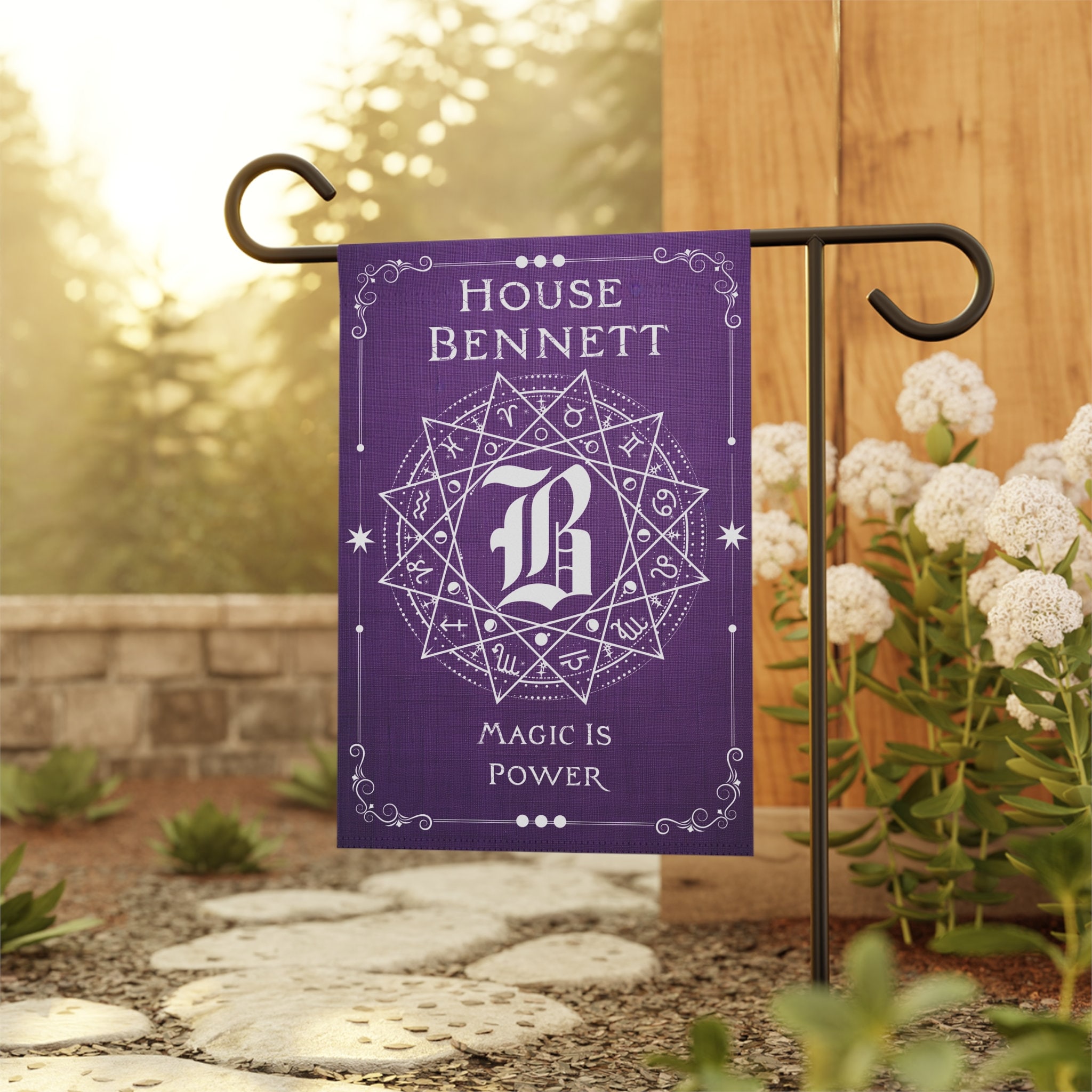 House Bennet House Banner, Vampire Fan Gift, Salvatore 1864, Vampire diaries Banner, Halloween House Decor, Gothic Art, Mystic Falls