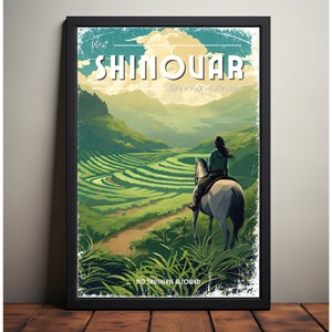 Shinovar Travel Poster, Brandon Sanderson's Stormlight Archive / Cosmere, Jah Kaved, physical poster, various sizes