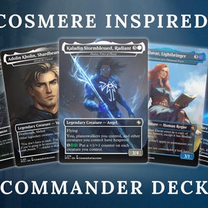Legends: The Way of Kings – Custom Cosmere Themed Commander Deck | Stormlight Inspired Proxy EDH