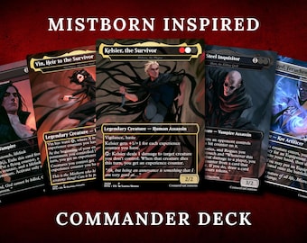 Hero of Ages – Custom Cosmere Themed Commander Deck | Mistborn Inspired Proxy EDH