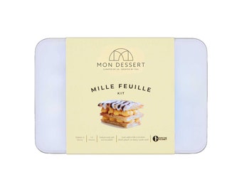 Baking Mix & Bakeware | Older Branding Mille Feuille Kit | Foodie Gift Tin