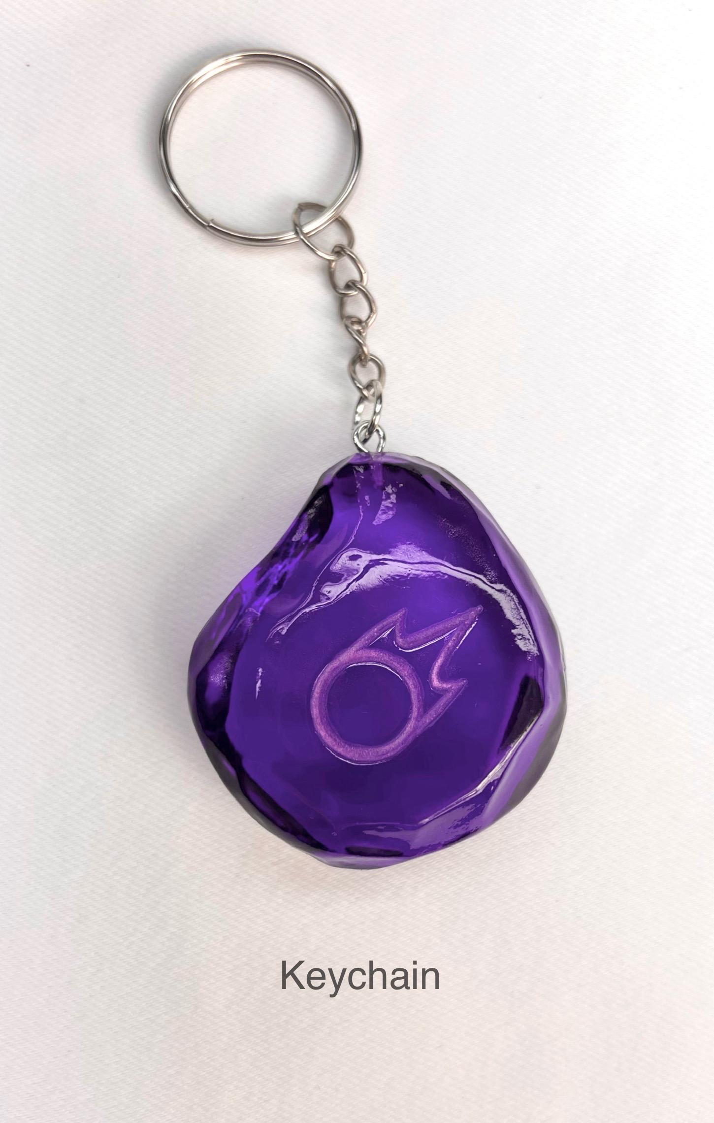 FFXIV Black Mage Soul Crystal - Realistic Job Stone Keychain - Etsy
