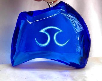 FFXIV Scholar Soul Crystal - Realistic Job Stone Keychain