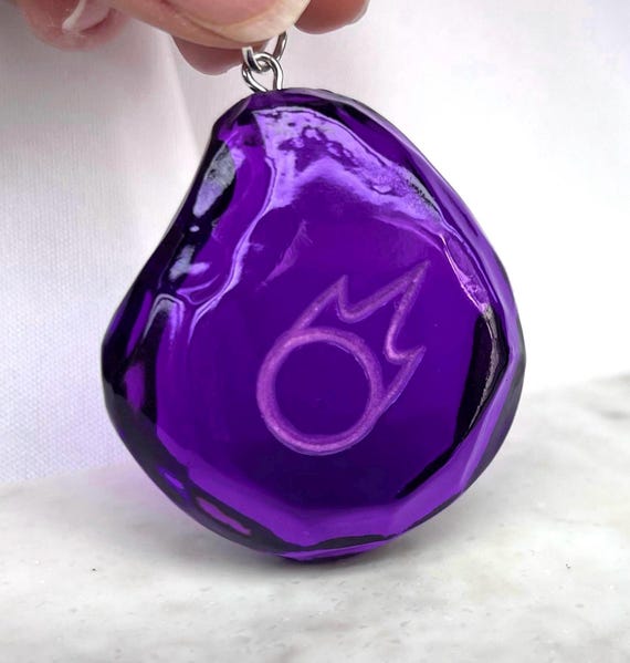 FFXIV Black Mage Soul Crystal - Realistic Job Stone Keychain - Etsy