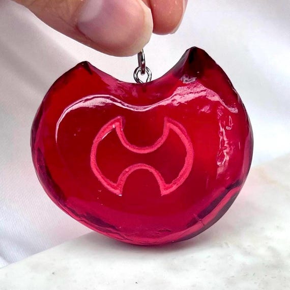 FFXIV Warrior Soul Crystal - Realistic Job Stone Keychain - Etsy