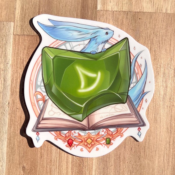 FFXIV summoner waterproof vinyl sticker | Final Fantasy 14 SMN job stone soulstone