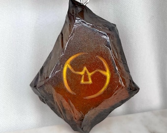 FFXIV Samurai Soul Crystal - Realistic Job Stone Keychain