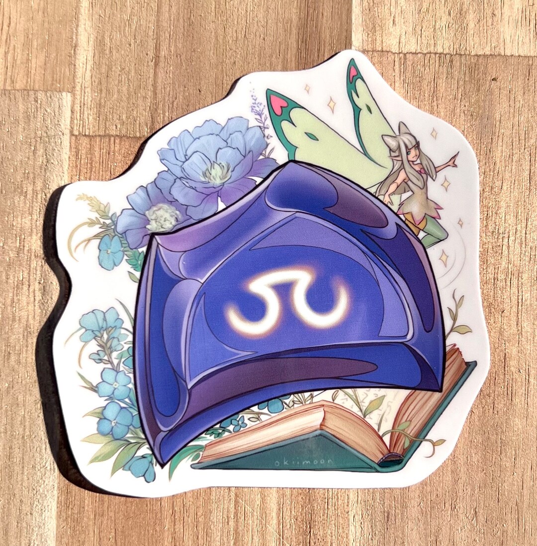 FFXIV Scholar Waterproof Vinyl Sticker | Final Fantasy 14 SCH Job Stone ...
