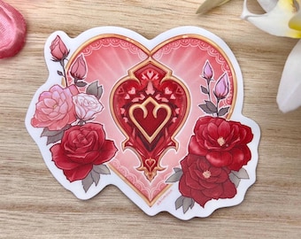 FFXIV Dance Partner Sticker - vinyl waterproof