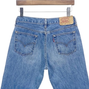 Levi&#39;s 501 Jeans Größe Taille 29 90er Jahre Vintage Levis 501-01 Jeans Helle Waschung Distressed Denim Jeans W29 L30