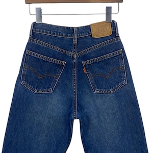 Y2K Vintage Levi&#39;s 855 Jeans: Orange Tab Ankle Leg, W25 L24