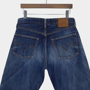 Vintage Levi’s 503 Y2K Jeans Distressed Rip Jeans- Classic Straight Fit, Size 31, Authentic Denim W31 L25.5