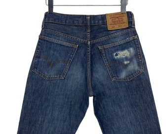 Levi's 517 Jeans Größe Taille 28 Vintage Y2K Levis 517-0348 Medium Wash Denim New Age Cowboy Jeans W28 L28,5