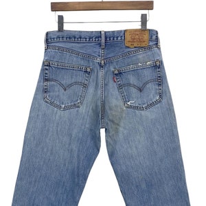 Levi&#39;s 508 Jeans Size Waist 32 90s Vintage Levis 508-03 Loose Fit Distressed Denim Mom Jeans W32 L31