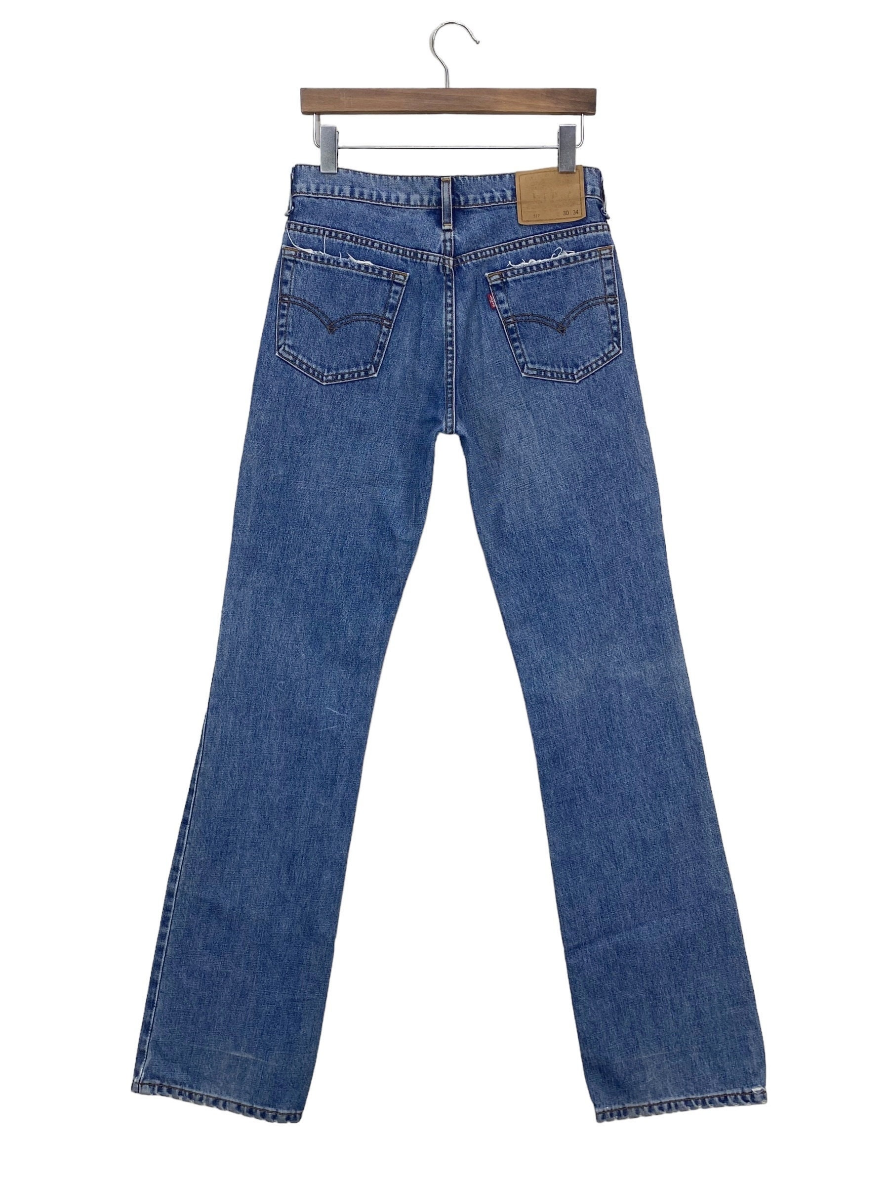 Levi's Jeans 517 Size Waist 30 90's Vintage Levis Jeans 517 Flare