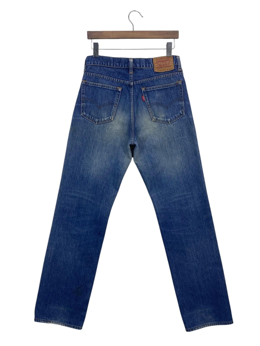 Vintage Levi's 518 Jeans: Tapered Denim, High Waisted - Made in