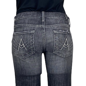 7 For All Mankind Low Rise Flare Jeans - Size 24