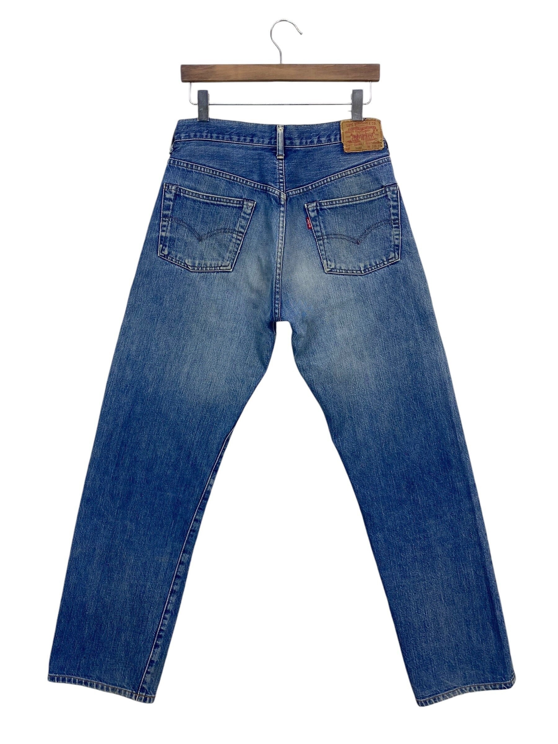 Levi's 502-XX Jeans Size Waist 30 90s Vintage Levis 502