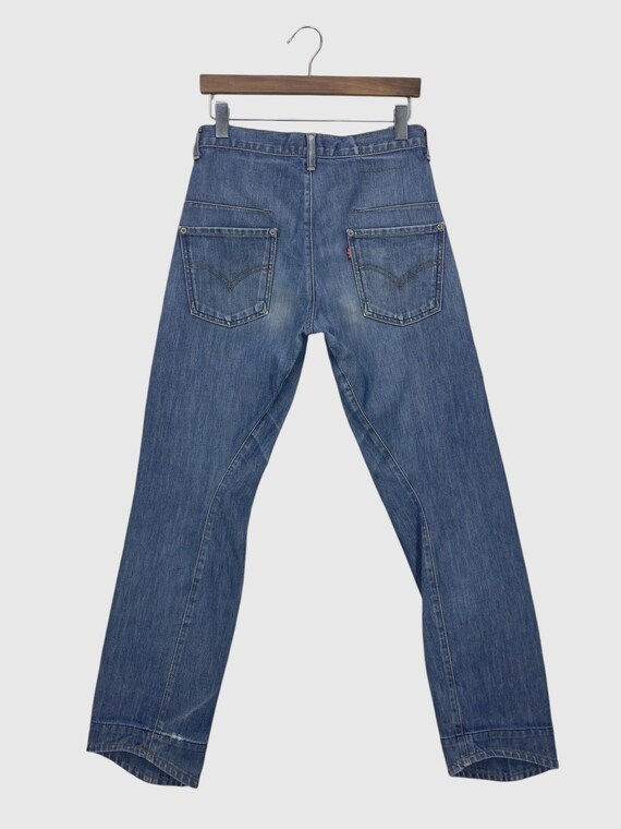 Jeans Levi s Engineered Jeans taille 28 vintage Y2K Levis Engineered Jeans Jeans en denim vieilli classique W28 L30 5 Etsy France