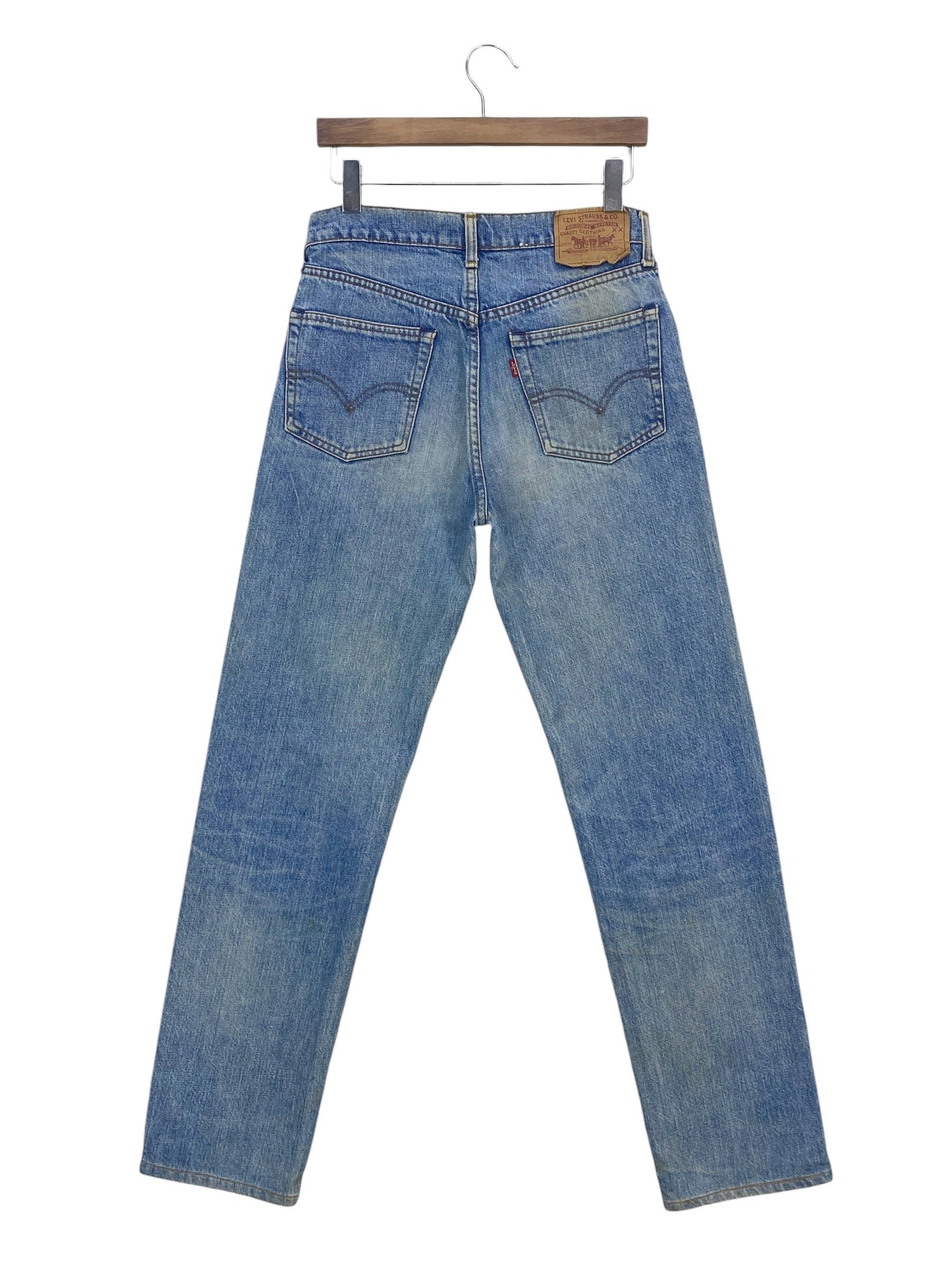 Vintage Levi's 503 Jeans: 90s Light Wash Tapered Denim (W30 L31