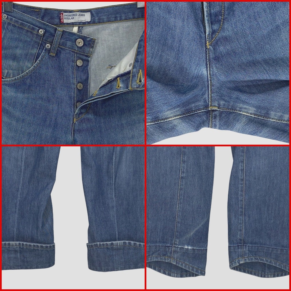 Levi's Engineered Jeans Size Waist 28 Y2K Vintage Levis Levi's Engineered Jeans Size Waist 28 Y2K Vintage Levis