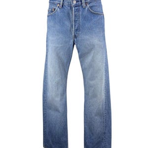 Levi&#39;s 501-0000 Jeans Size Waist 29 90&#39;s Vintage Levis 501 Jeans Light Wash Distressed Denim Jeans Made in USA W29 L29.5