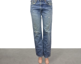 Vintage Levi's Engineered Jeans | Asymmetrical Y2K Denim (W29 L30