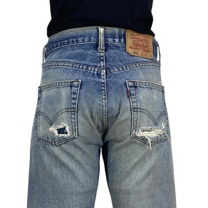 Y2K Levi&#39;s 532 Jeans: Distressed Medium Wash Denim, W28 L29.5